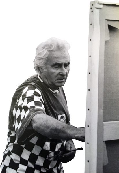 Portrait de Paul Aizpiri - Artiste peintre et lithographe