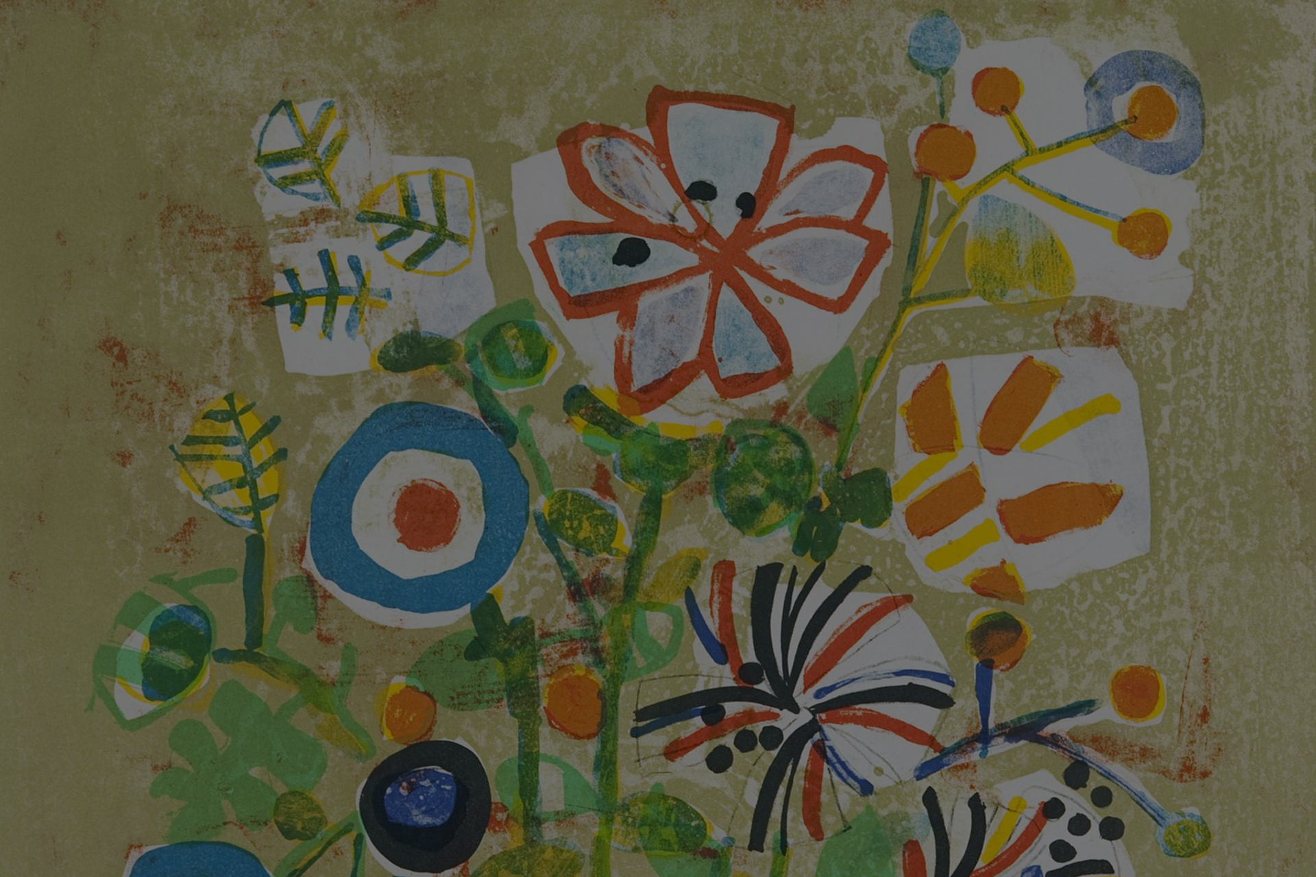 Oeuvre de Paul Aizpiri - Peinture colorée représentative de son style figuratif